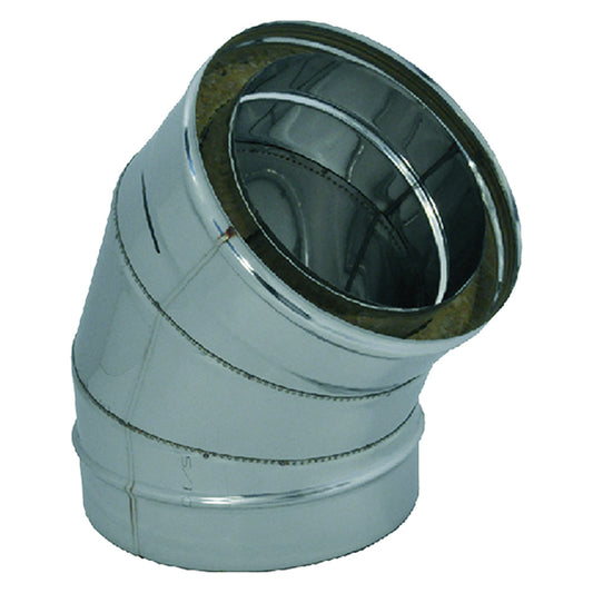 GOMITO DOPPIA PARETE A 45° ø cm 25/30