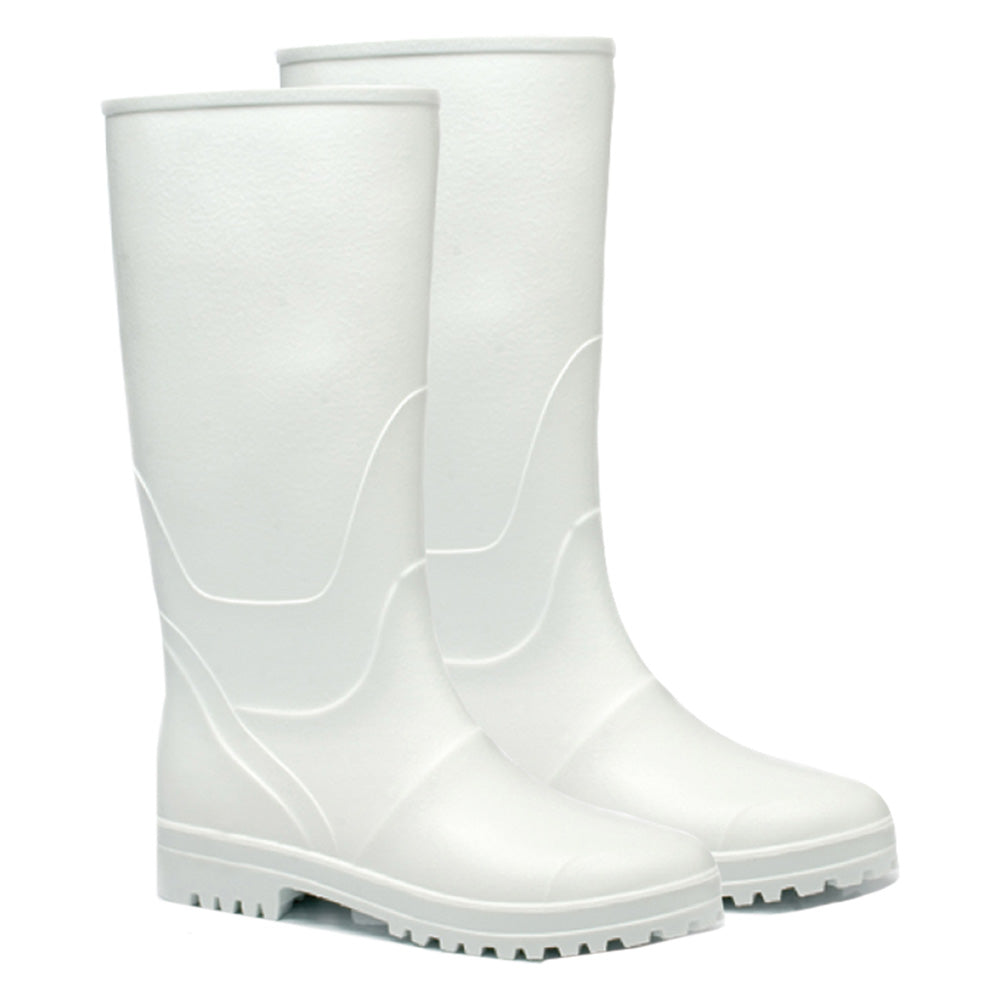 STIVALI 'GINOCCHIO' N. 42 - colore bianco