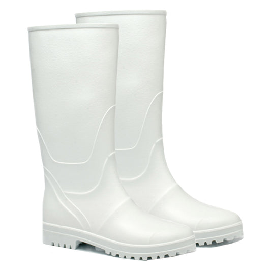 STIVALI 'GINOCCHIO' N. 40 - colore bianco