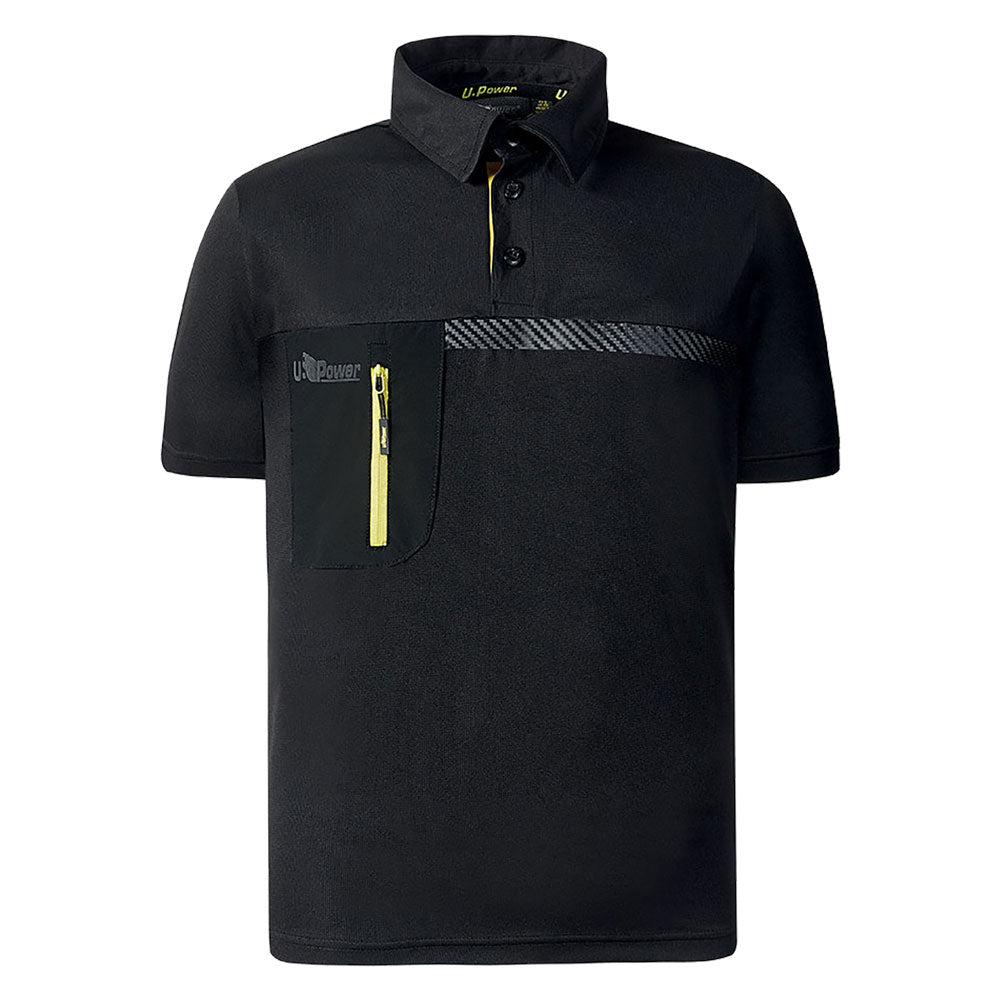 POLO 'LIBRA' taglia  L - black carbon