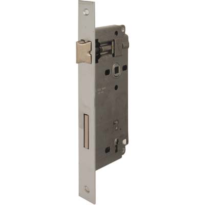 SERRATURA PATENT B.QUADRO CROMO OPACO 040P BONAITI