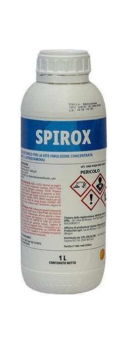 SPIROX - Fungicida Sistemico Vite Antioidico | Spiroxamina