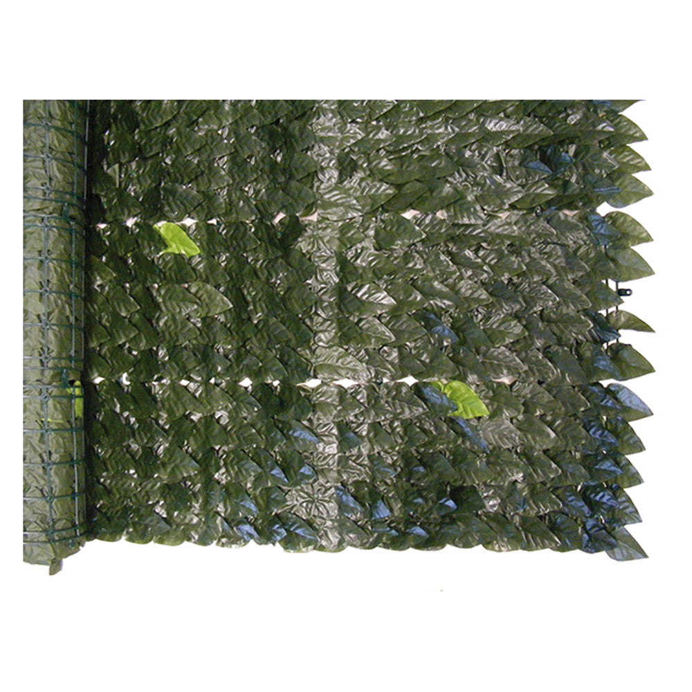 SIEPE ARTIFICIALE 'FOGLIE DI LAURO' mt 1,5 x 3