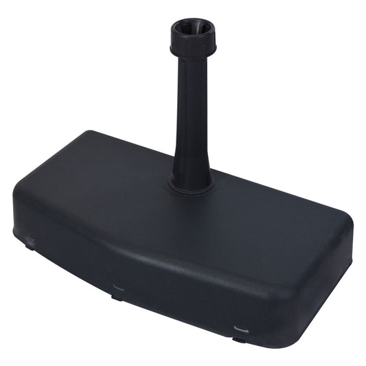 BASE PLASTICA PER OMBRELLONE A PARETE cm 50 x 25 x h.9