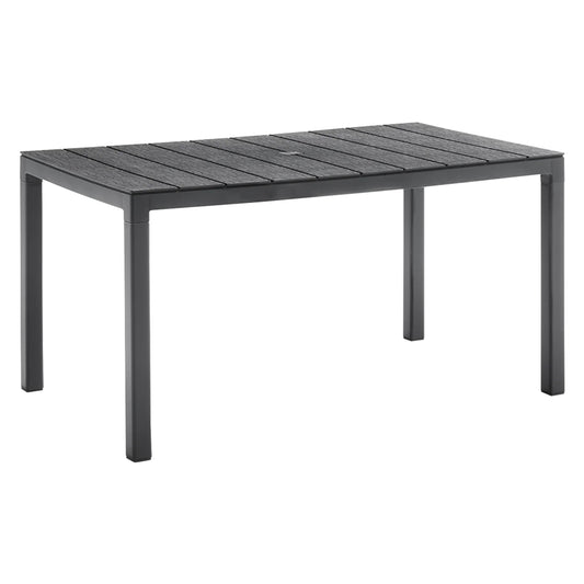 TAVOLO IN POLIPROPILENE SINGOLO 'KING' cm 146x86x h.74 - bianco