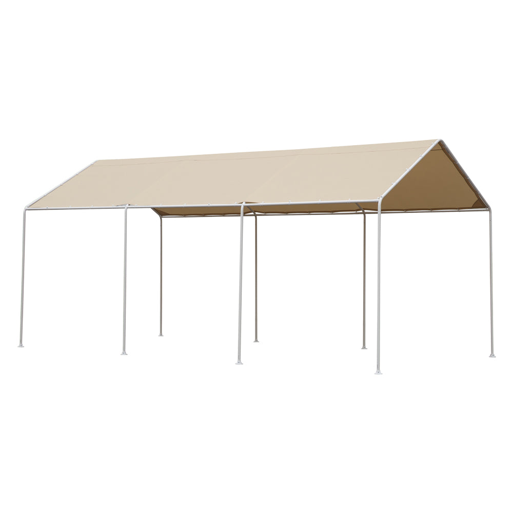 GAZEBO 'MAURITIUS' mt 3 x 6 x h. 2,8 - telo ecru