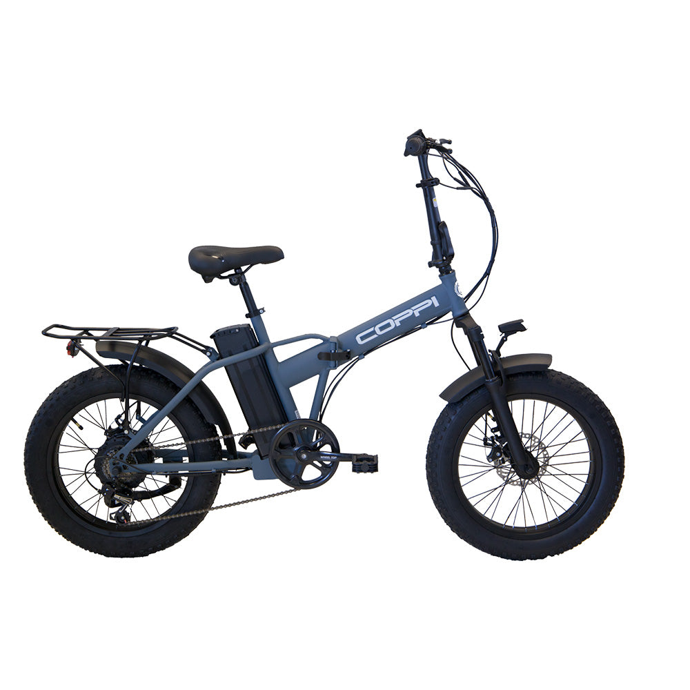 BICICLETTA ELETTRICA 'VESUVIO' 250 W - ruote da 20 - grigio scuro