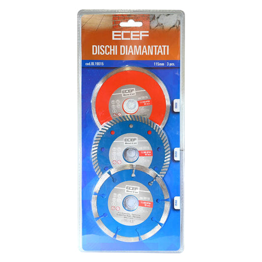 DISCO DIAMANTATO Ø 115 x 2,23 - blister da pz.3