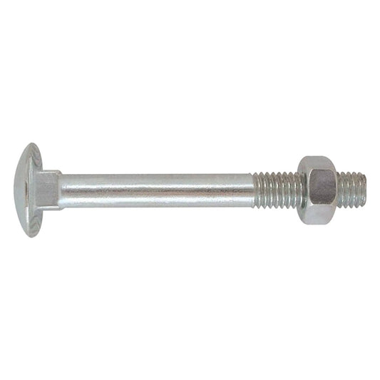 BULLONE ZINCATO TESTA TONDA T.T.Q.S.T.D.E.   6 x 80