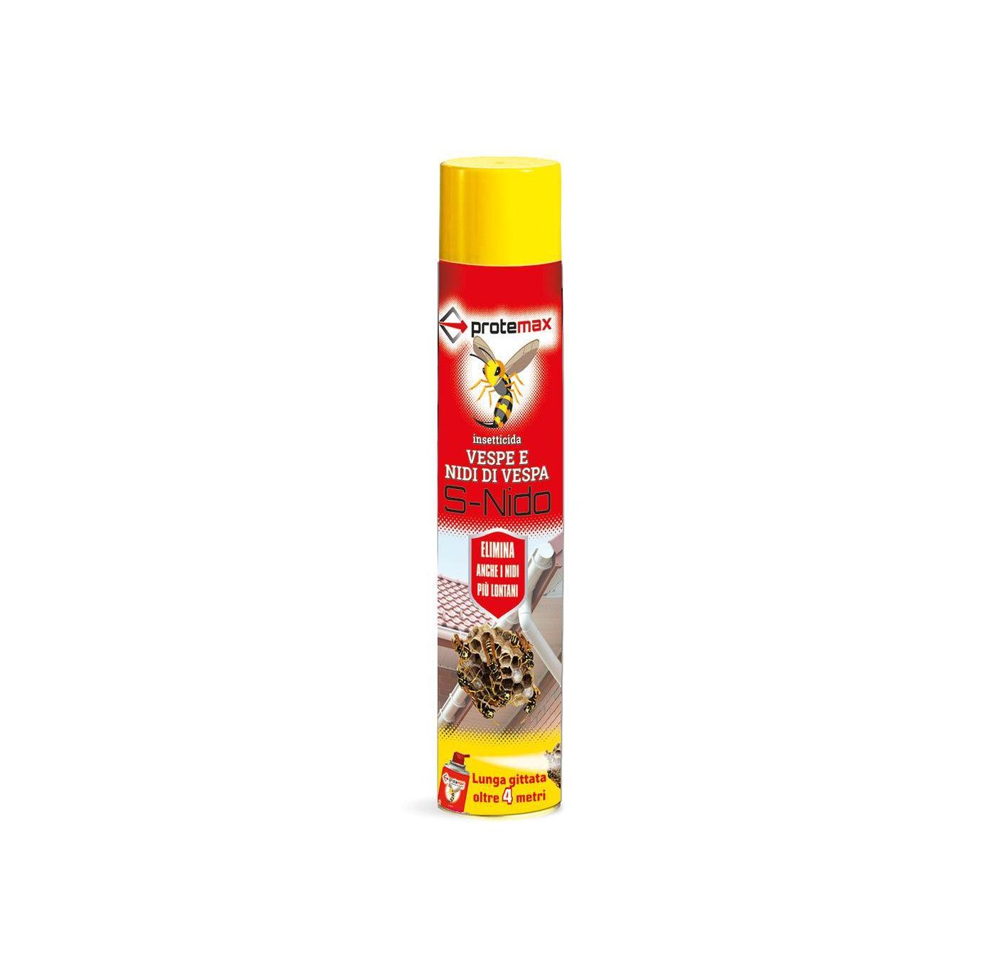 Vespe Insetticida Spray Protemax 750 ml: Insetticida aerosol per nidi di vespe e calabroni