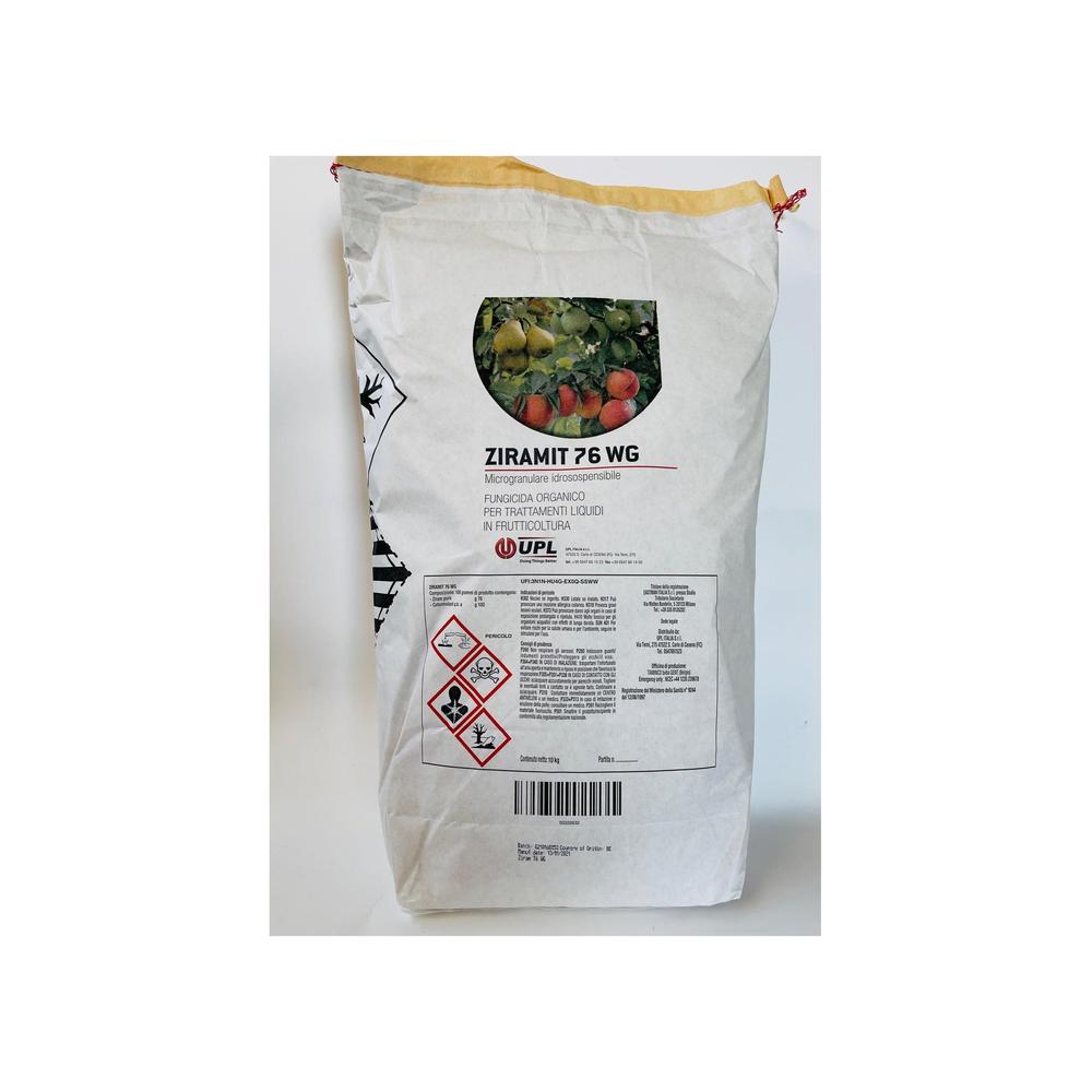 ZIRAMIT 76 WG 10Kg Fungicida Ziram per Fruttiferi | Ticchiolatura e Bolla