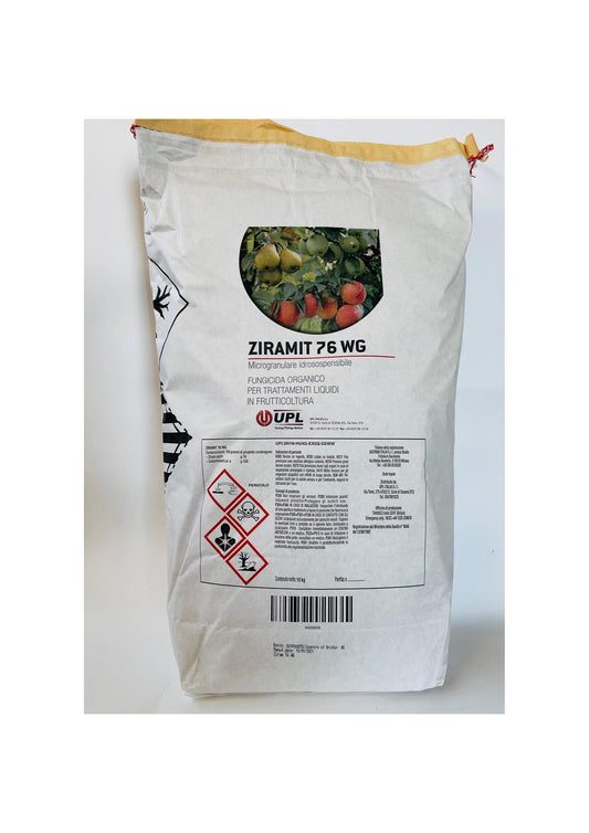 ZIRAMIT 76 WG - Fungicida Ziram per Fruttiferi | Ticchiolatura e Bolla