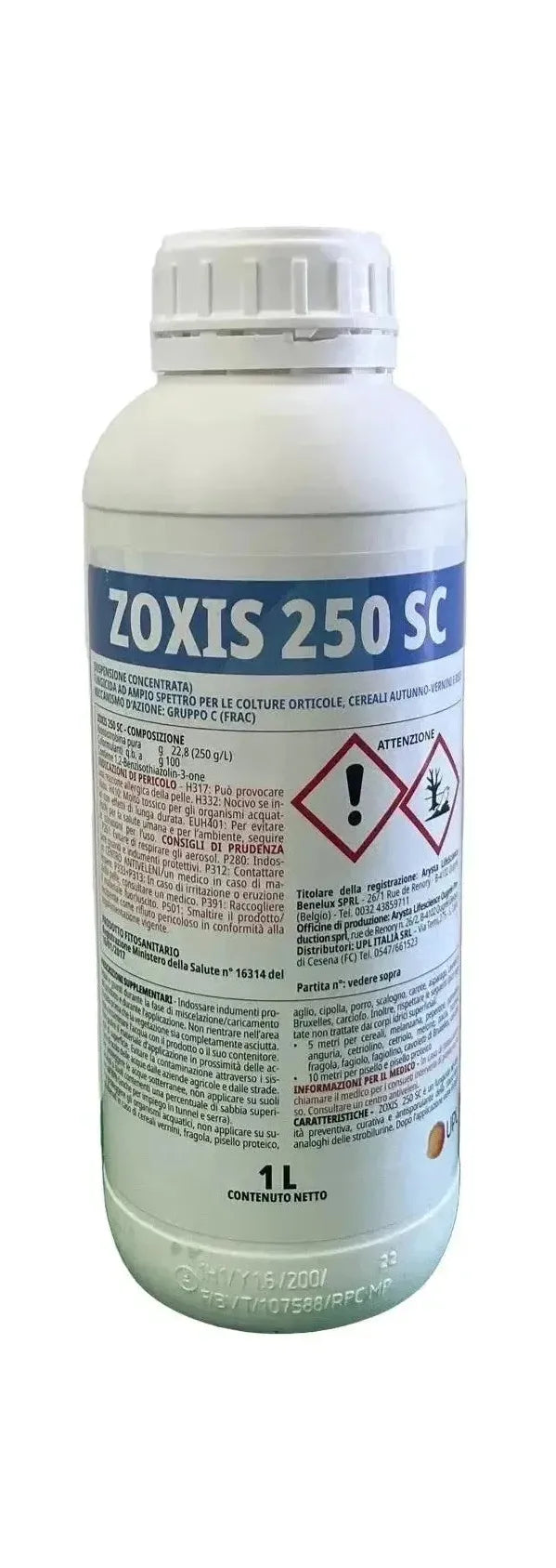 ZOXIS 250 SC - Fungicida Azossistrobina a Spettro Ampio | Sistemico